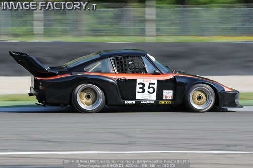 2008-04-26 Monza 1683 Classic Endurance Racing - Biehler-Siebenthal - Porsche 935 1979